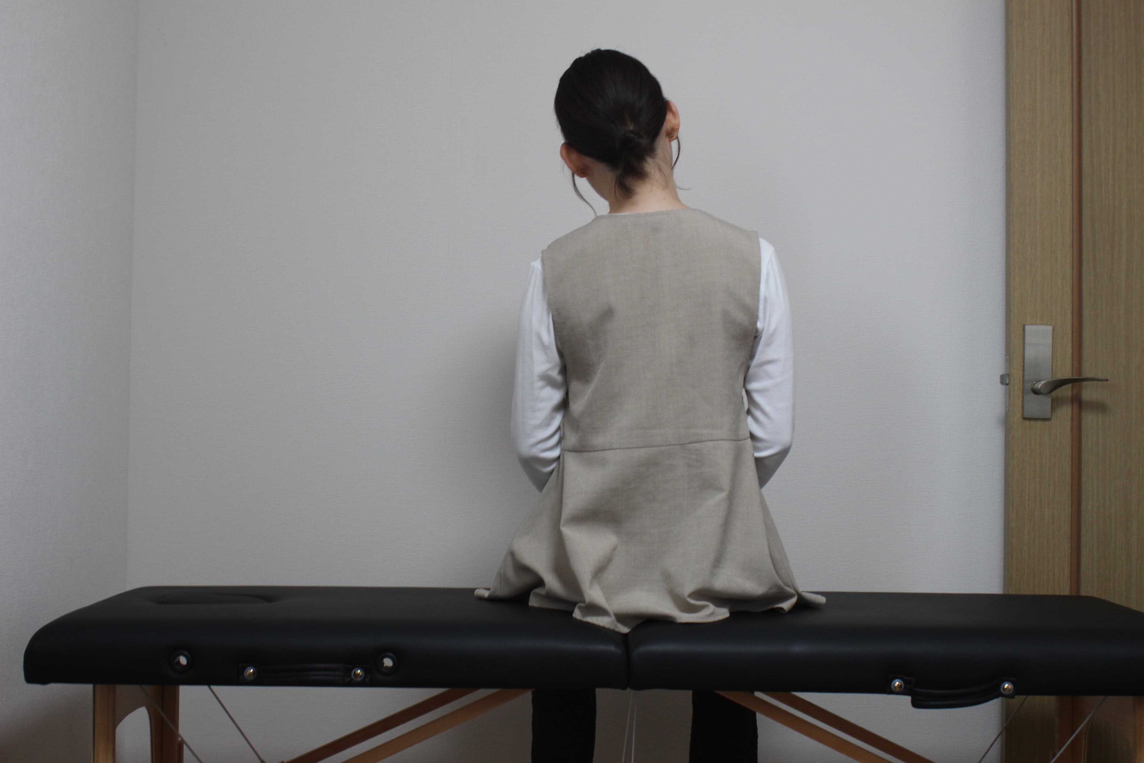 動きにくかった首もスッキリ改善! after